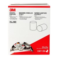 3M Disposable Earplugs 90581H200-C Pair