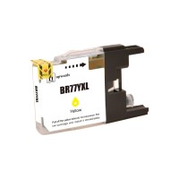 Brother LC77XLY Yellow Ink Cartridge 1,200 Pages- Compatible