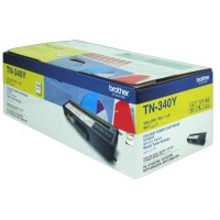 Brother TN340Y Yellow Toner Cartridge 1500 Pages - Genuine