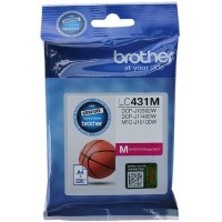 Brother LC431M Ink Cartridge Magenta 200 Pages - Genuine