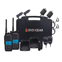 EcoXGear Ecoxtalk UHF 5W 2 Pack Black