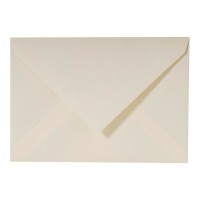 G Lalo Velin pur Coton Envelope C6 Creme, Pack of 20