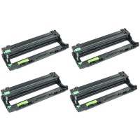 4-Pack Brother DR251CL BCMY Drum Units - Compatible