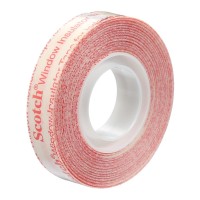 Scotch Indoor Window Film Mounting Tape 12.7mm x 12.6m