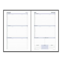 Debden Desk Dayplanner Refill 2025 Week to View